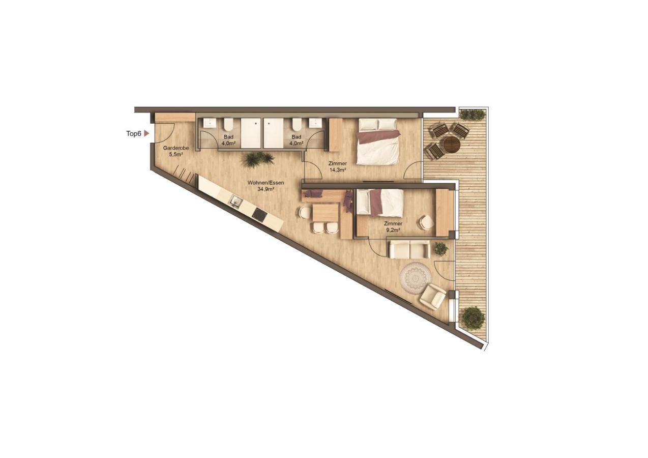 Panorama Residence Moesern Зеефелд в Тирол Екстериор снимка